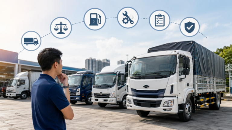 Những vấn đề cần quan tâm khi mua xe tải | Kimphucgroup.com